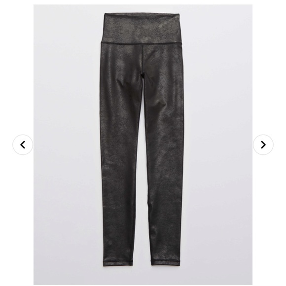 NWT Aerie Offline Crackle Legging - Brown XS - Picture 3 of 6